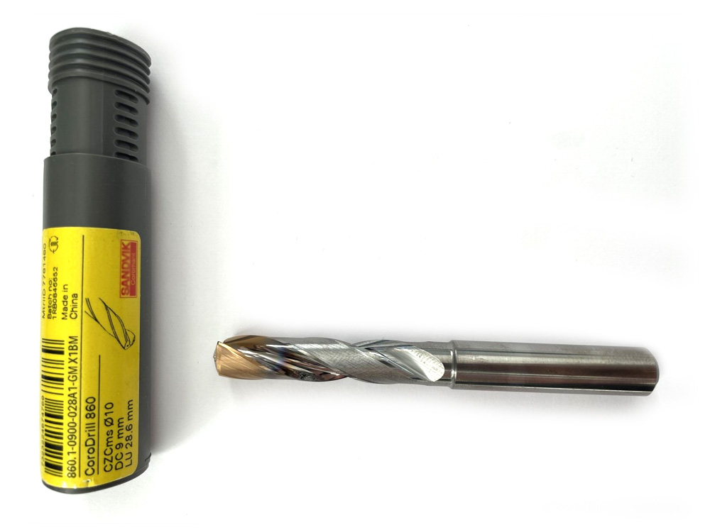 8D9.5mm鋼件內冷整體合金鉆頭860