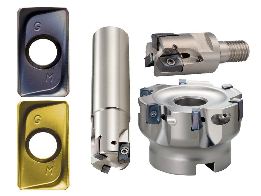 R2.0 奧氏體不銹鋼臺階銑刀片LOMU