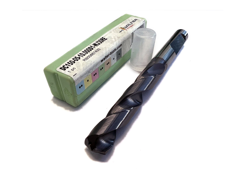 5D12mm內冷削平柄整體硬質合金鉆頭D