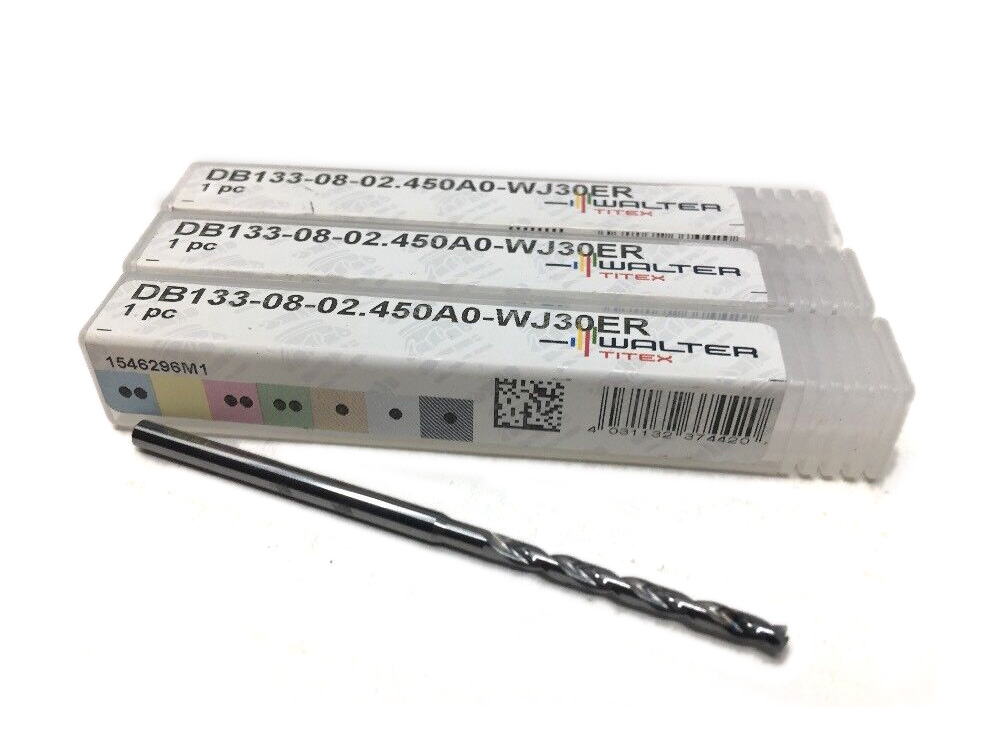 8倍徑2.4毫米內(nèi)冷微孔整體硬質(zhì)合金鉆頭